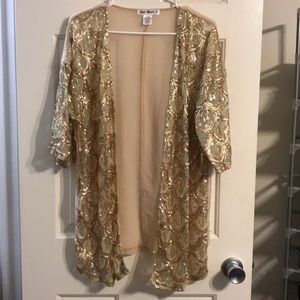 Gold sequin cover *pending sale*